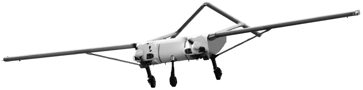 Aircraft drone moving into the Detect by Drone circle