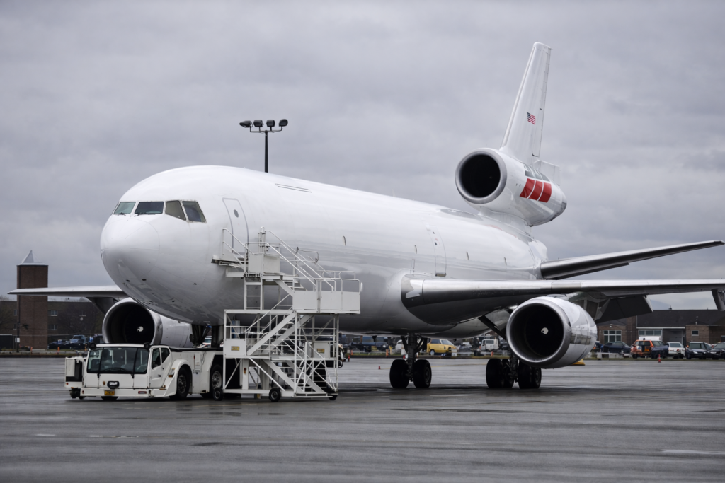 McDonnell Douglas DC-10F cargo aircraft