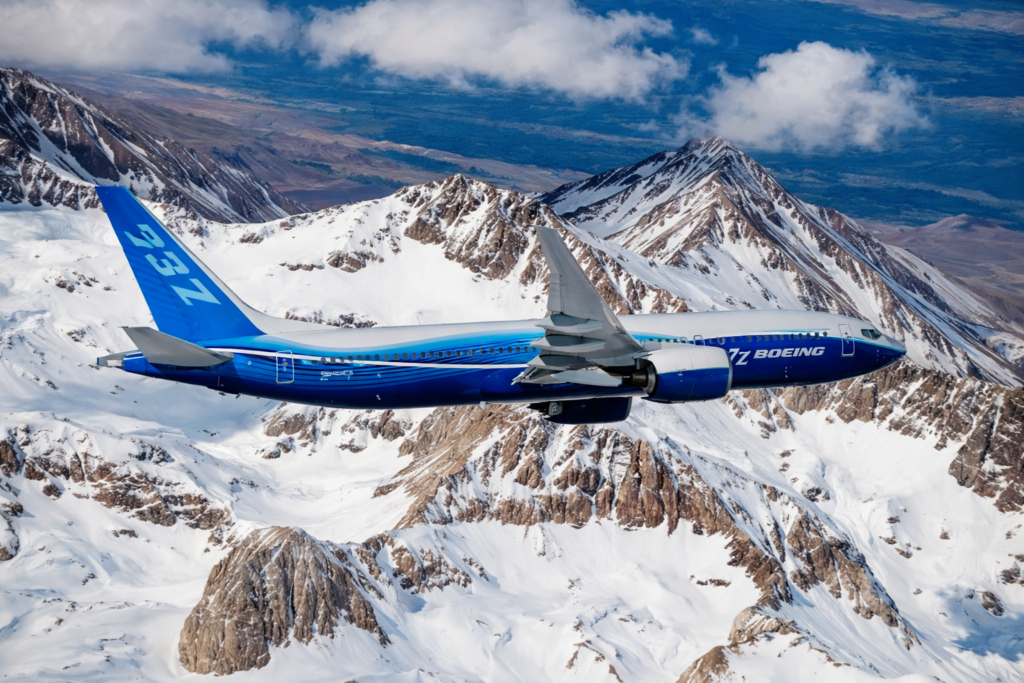 Boeing 777 passenger aircraft