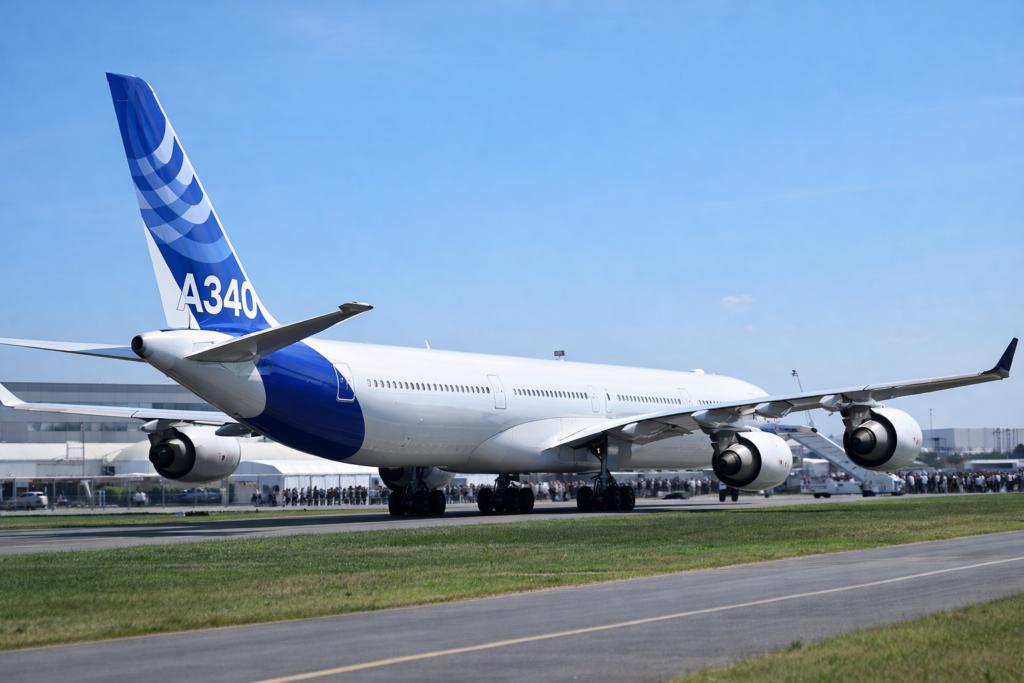 Airbus A340-600 passenger aircraft